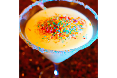 Image Slushy with sprinkles